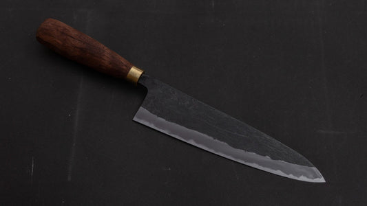 Daitoku Blue #2 Gyuto 210 mm walnoot handvat