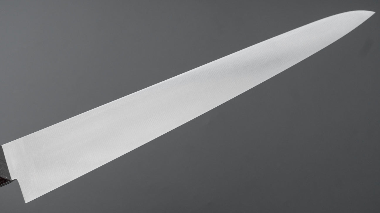 Kanehide Bessaku Left-Handed Sujihiki 240mm Rosewood Handle