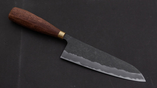 Daitoku Blue #2 Santoku 165 mm walnoot handvat