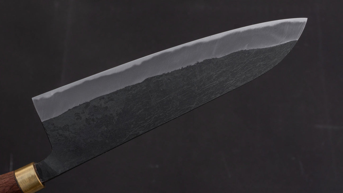Daitoku Blue #2 Santoku 165mm Walnut Handle