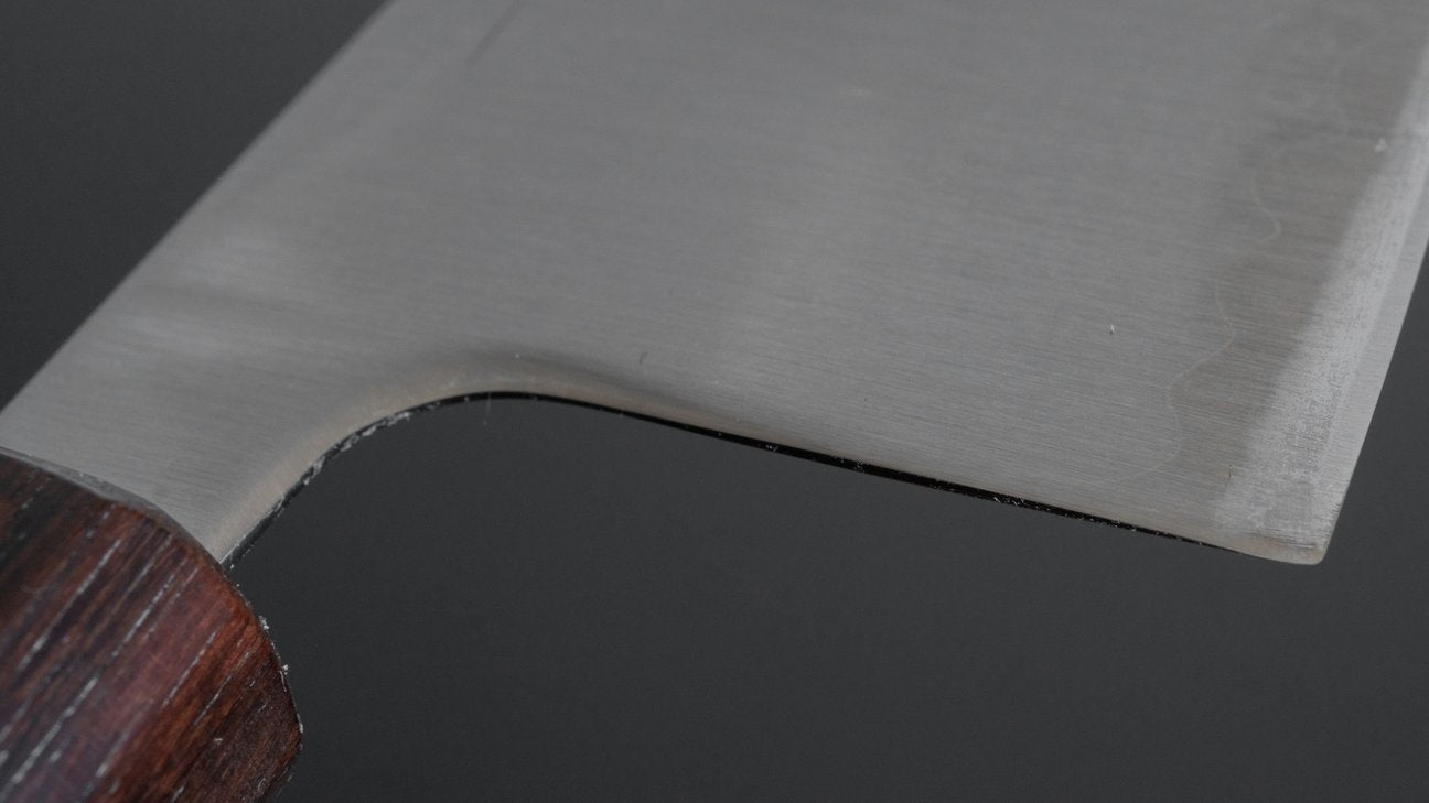 Hitohira Futana SB Migaki Nakiri 165 mm kersenhouten handvat 