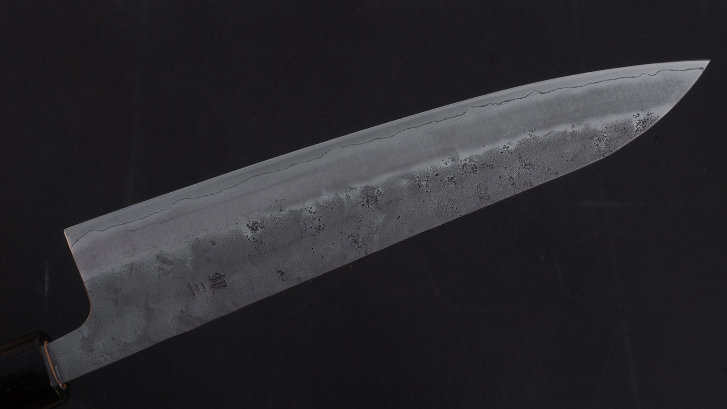 Hitohira Futana S3 Nashiji Gyuto 210mm Cherry Wood Handle