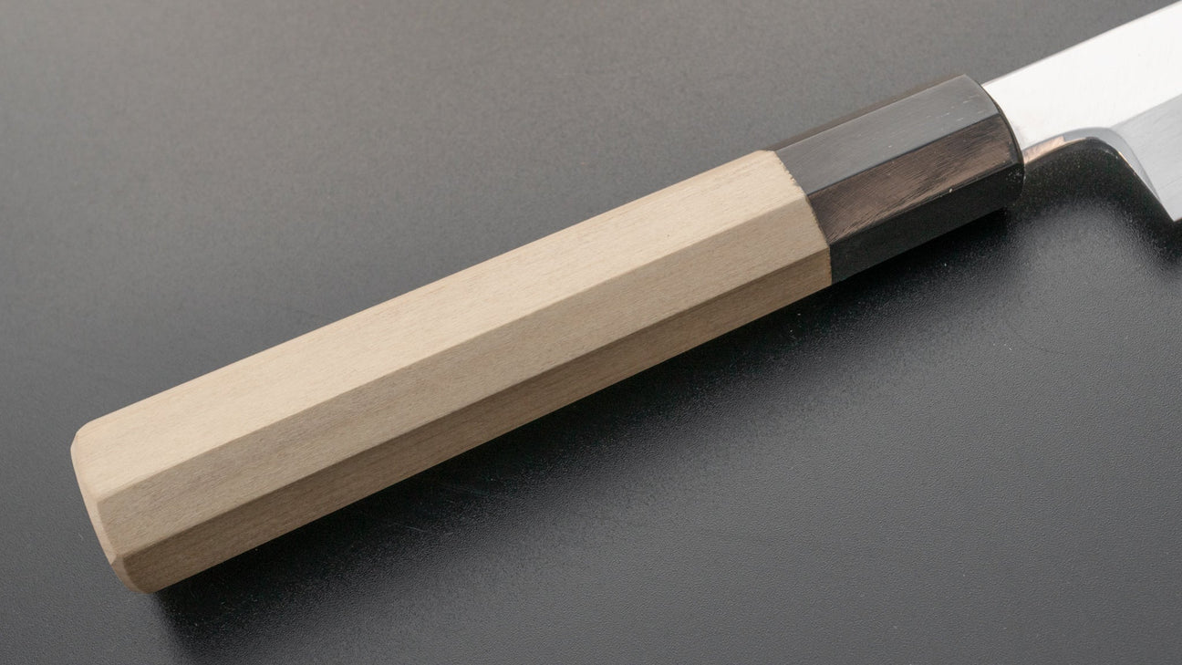 Hitohira Kikuchiyo Rikichi Silver #3 Yanagiba 300mm Ho Wood Handle (Saya)