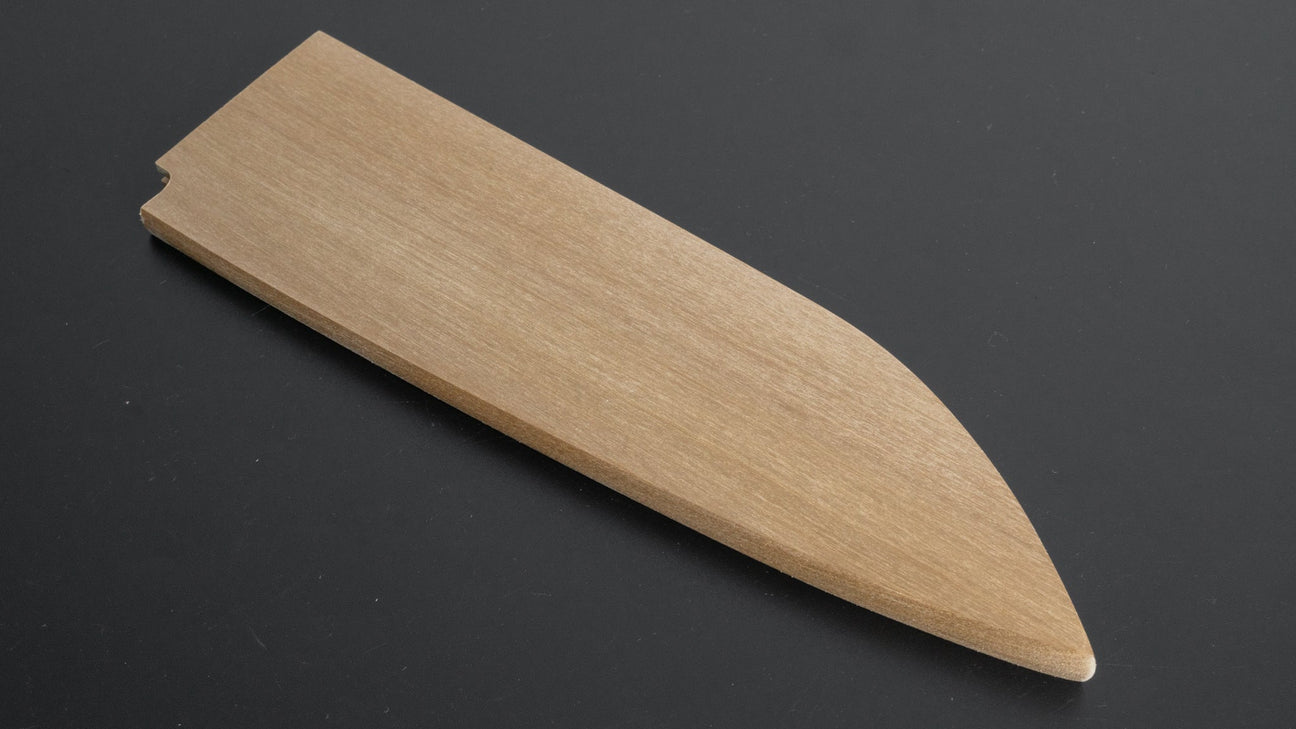 Hitohira Mumei Ho Hout Saya Santoku 180 mm