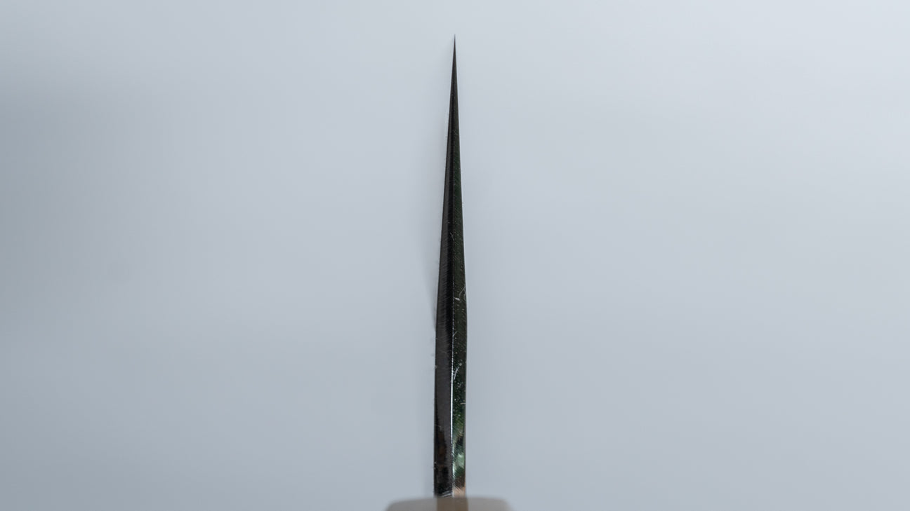 Hitohira Tanaka Kyuzo Blue #1 Stainless Clad Gyuto 240mm Taihei Ebony Handle