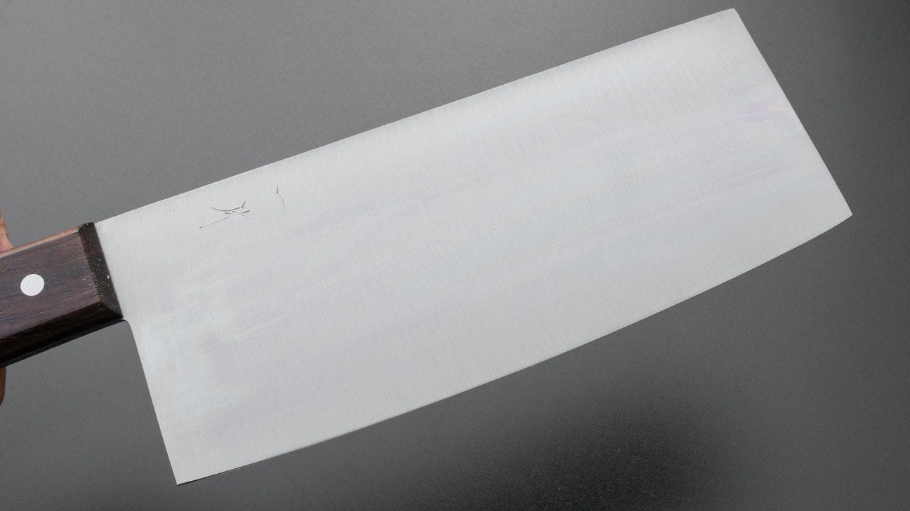 Hitohira Nihonko Carbon Chinese Cleaver 220mm Rosewood Handle