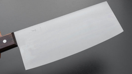 Hitohira Nihonko Carbon Chinese Cleaver 220mm Rosewood Handle