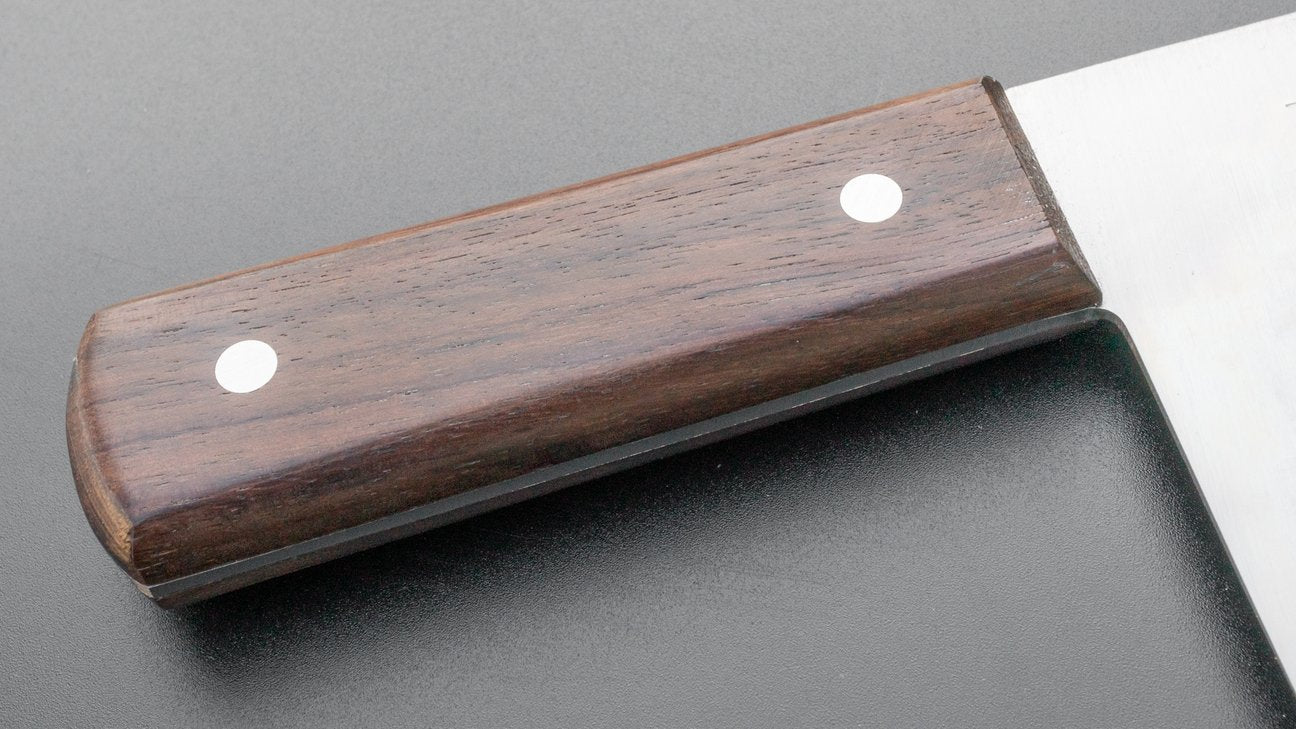 Hitohira Nihonko Carbon Chinese Cleaver 220mm Wood Handle