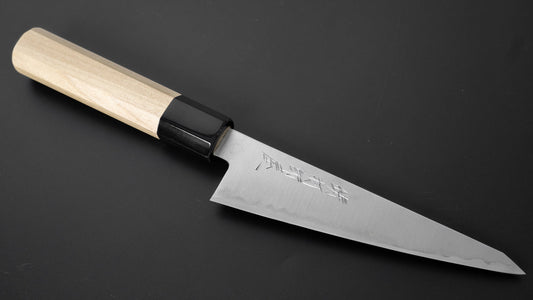 Hitohira Imojiya TH Blue Super Honesuki Kaku Ho Wood Handle