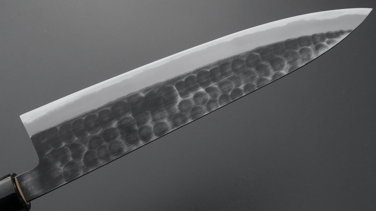 Hitohira Hinode Tsuchime White #2 Gyuto 240mm Ho Wood Handle