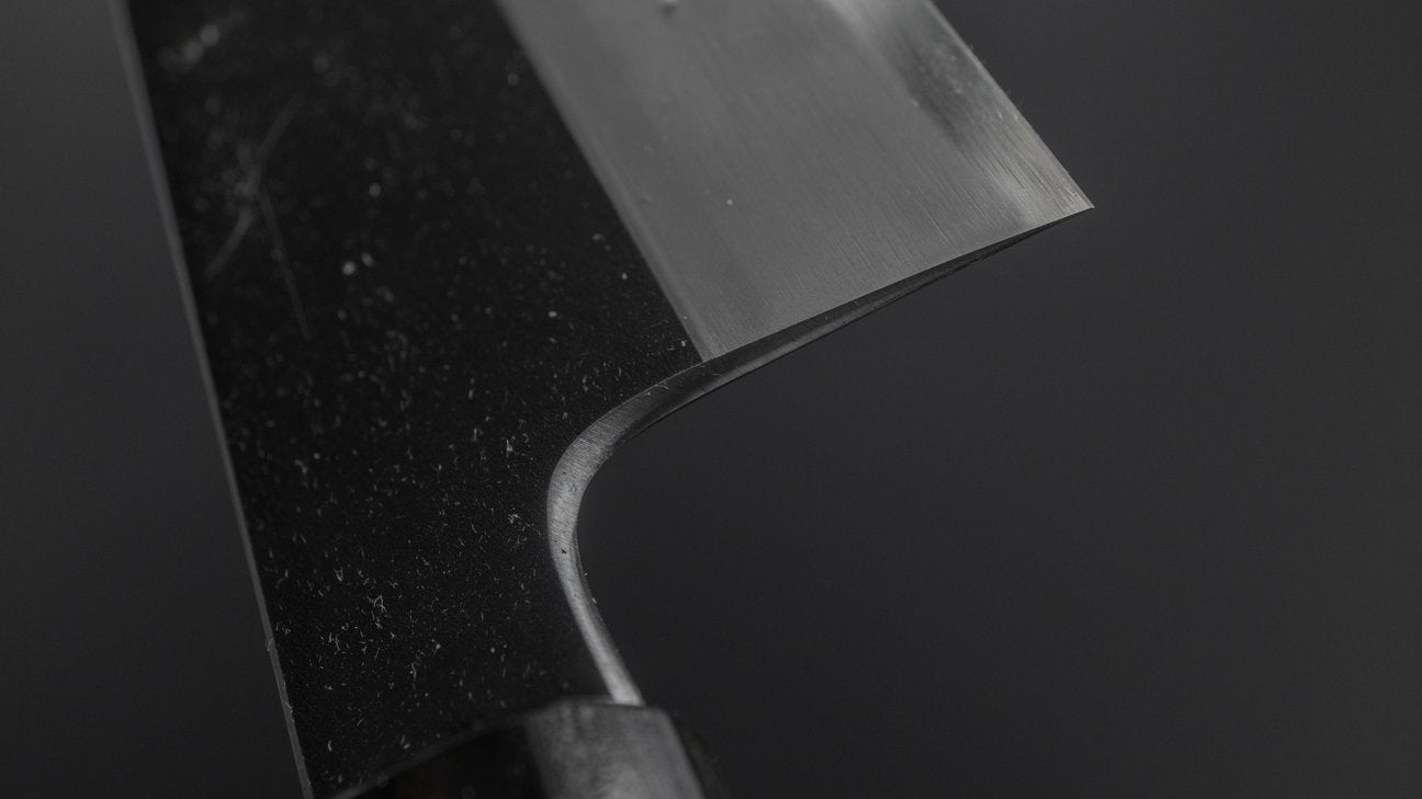 Hitohira Kikuchiyo Kyuzo White #2 Kurouchi Kiritsuke Gyuto 240mm Cherry Wood Handle