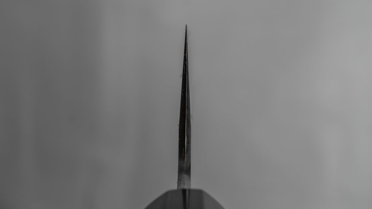 Hitohira Kikuchiyo Kyuzo White #2 Kurouchi Kiritsuke Gyuto 240mm Cherry Wood Handle