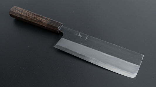 Hitohira Togashi Wit #2 Kurouchi Nakiri Tagayasan-handvat