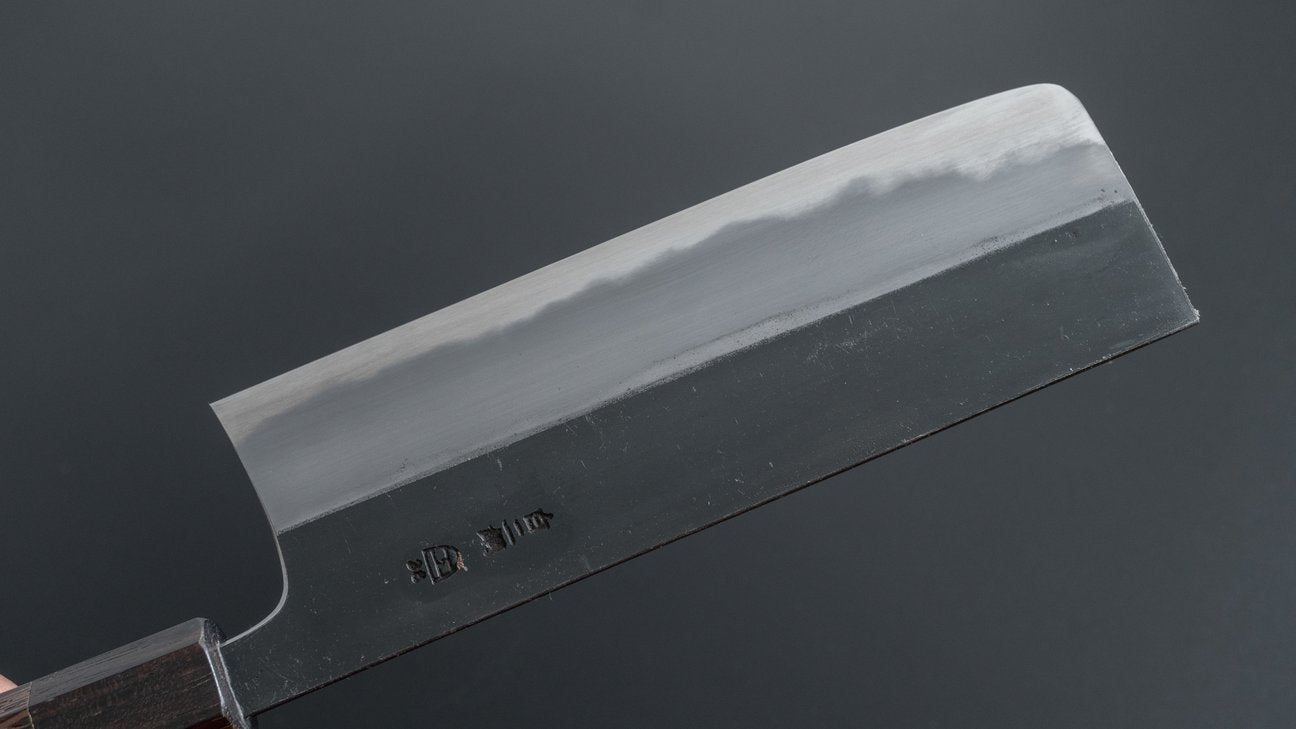 Hitohira Togashi Wit #2 Kurouchi Nakiri Tagayasan-handvat