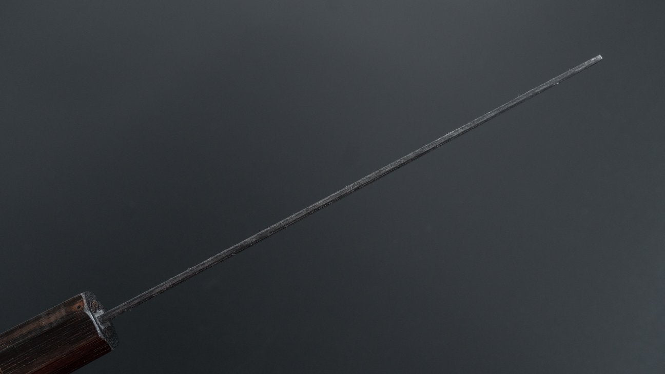 Hitohira Togashi Wit #2 Kurouchi Nakiri Tagayasan-handvat