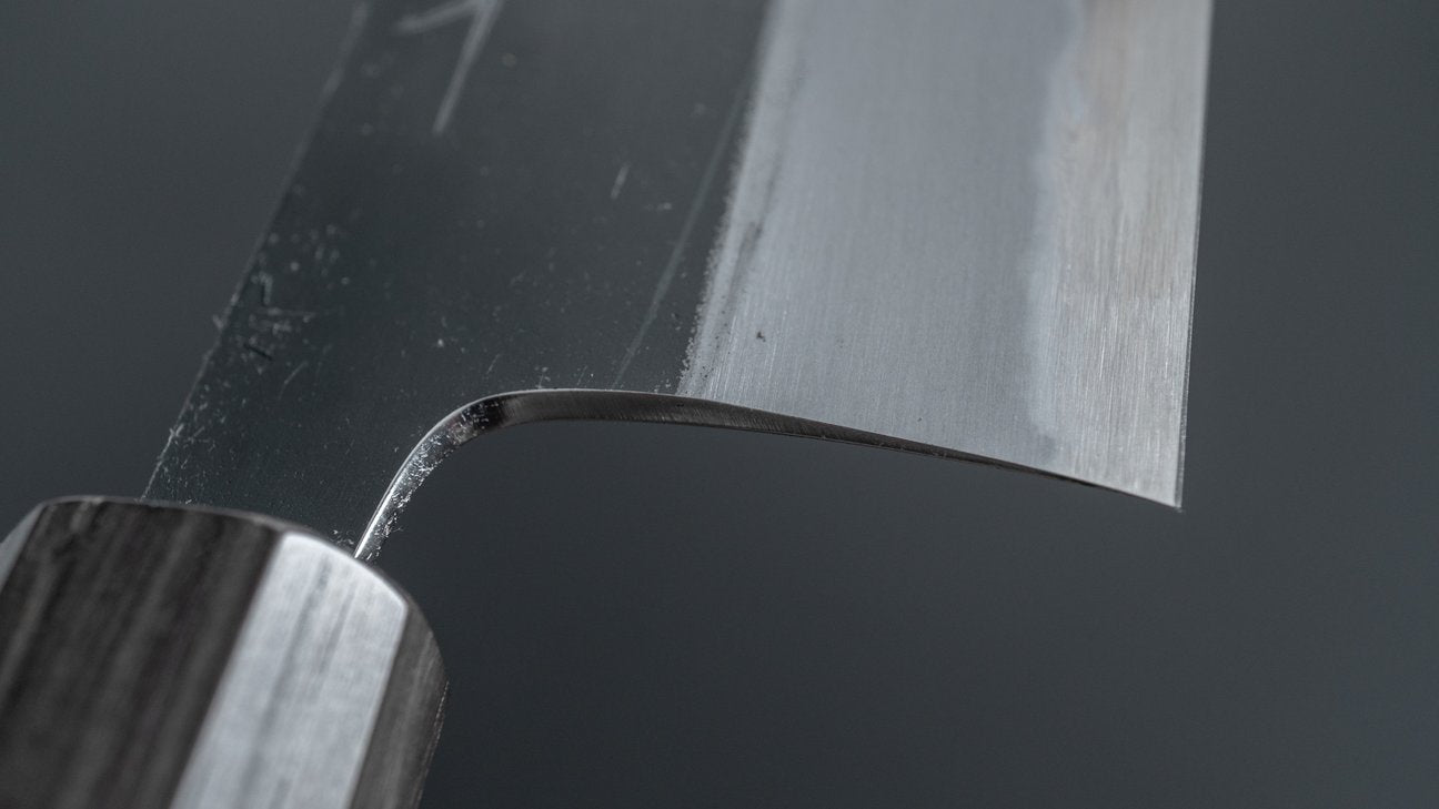 Hitohira Togashi Wit #2 Kurouchi Nakiri Tagayasan-handvat