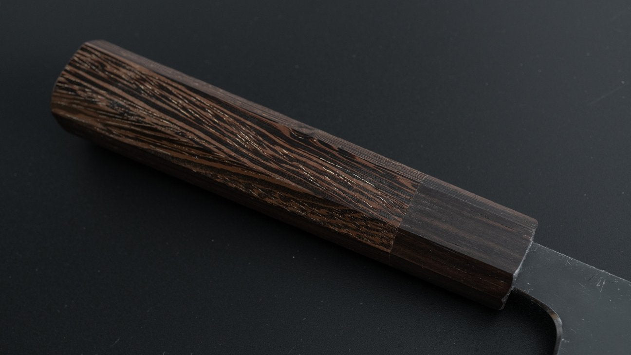 Hitohira Togashi Wit #2 Kurouchi Nakiri Tagayasan-handvat