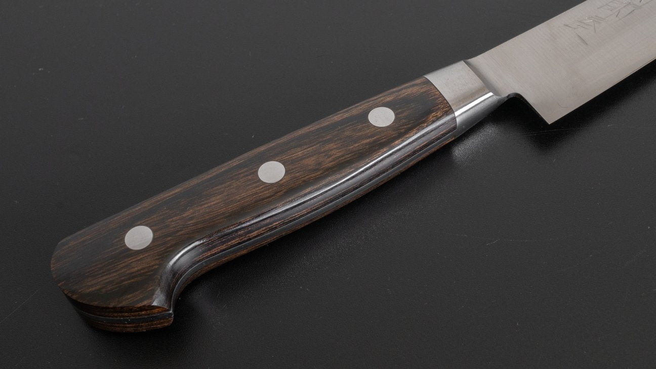 Hitohira Imojiya ST SG2 Petty 120 mm Pakka-handvat