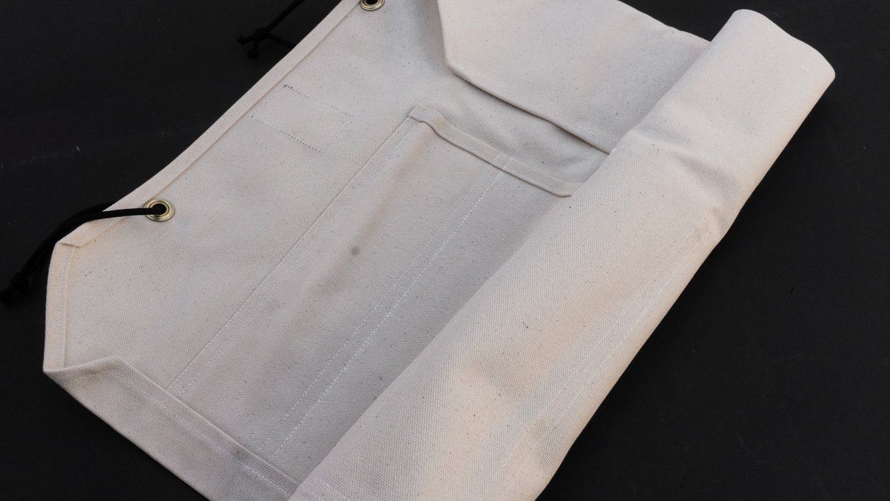 HI-CONDITION Hanpu Canvas 6 Pockets Knife Roll Kinari