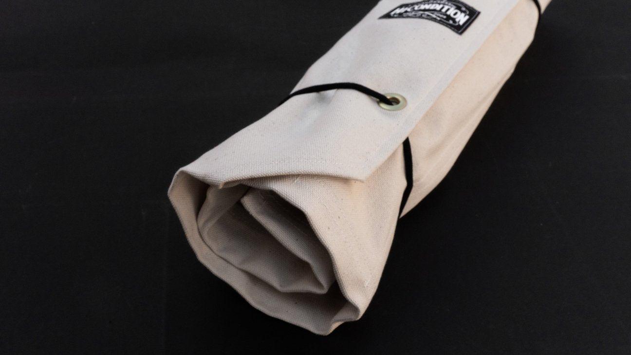 HI-CONDITION Hanpu Canvas 6 Pockets Knife Roll Kinari