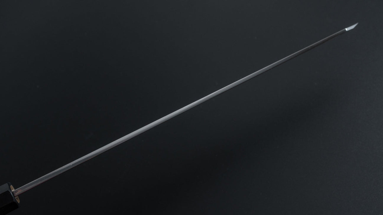 Hitohira Kikuchiyo Manzo Blue #2 Kiritsuke Yanagiba 300mm Ho Wood Handle with Saya)