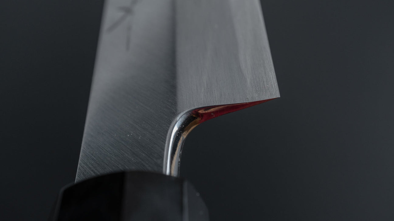 Hitohira Kikuchiyo Manzo Blue #2 Kiritsuke Yanagiba 300mm Ho Wood Handle with Saya)