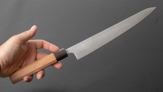 Hitohira Futana S3 Migaki Sujihiki 270mm Cherry Wood Handle