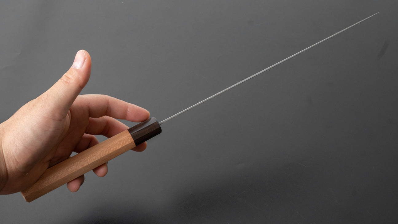 Hitohira Futana S3 Migaki Sujihiki 270mm Cherry Wood Handle