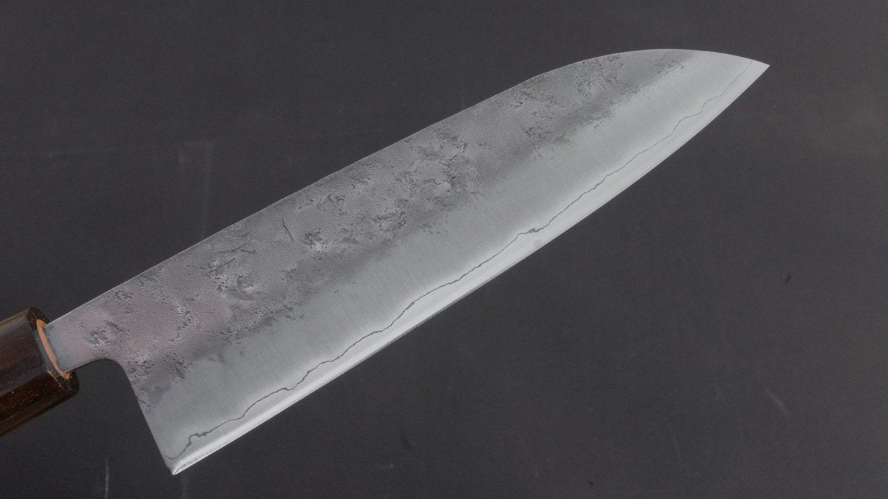 Hitohira Futana S3 Nashiji Santoku 170mm Cherry Wood Handle