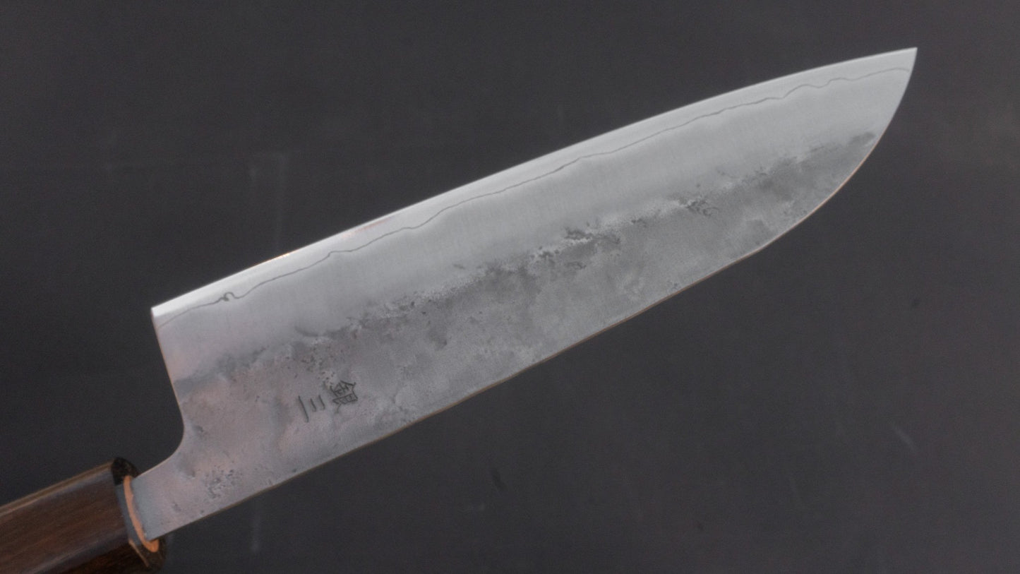 Hitohira Futana S3 Nashiji Santoku 170mm Cherry Wood Handle