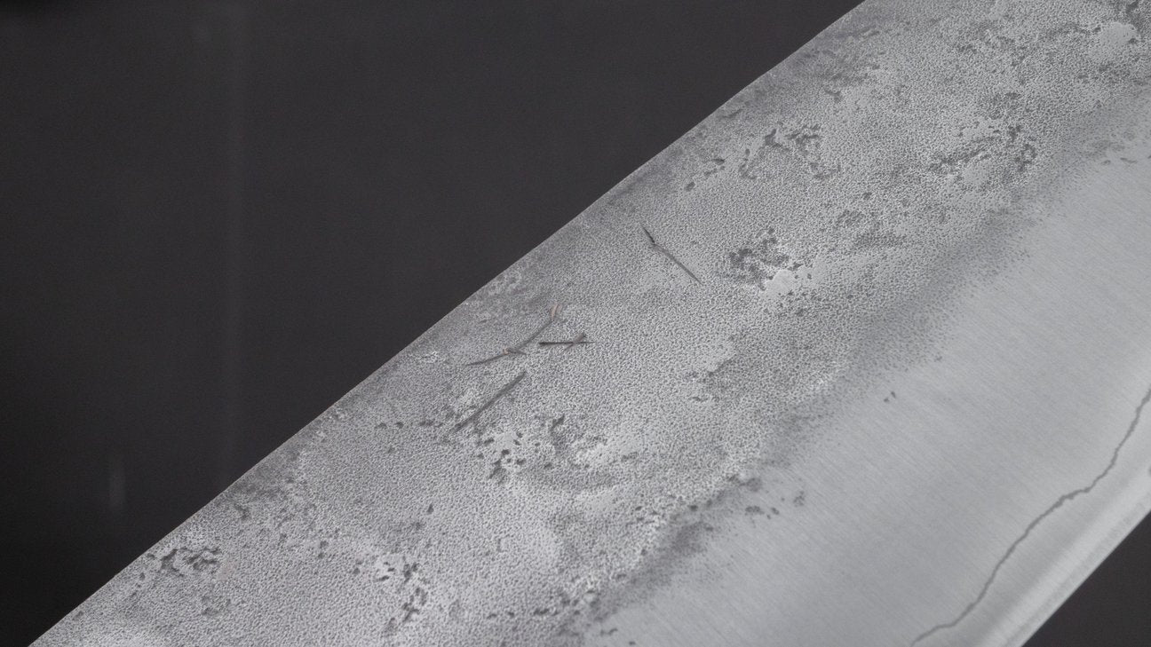 Hitohira Futana S3 Nashiji Santoku 170mm Cherry Wood Handle