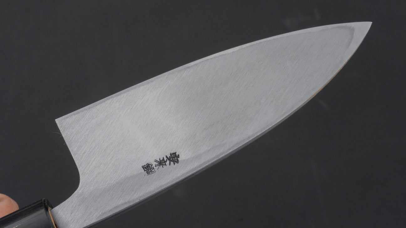 Morihei Munetsugu White #2 Deba 120mm Ho Wood Handle
