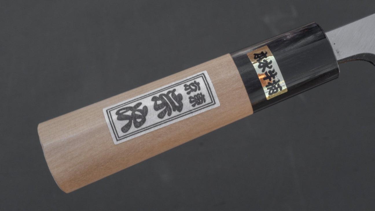 Morihei Munetsugu White #2 Deba 120mm Ho Wood Handle