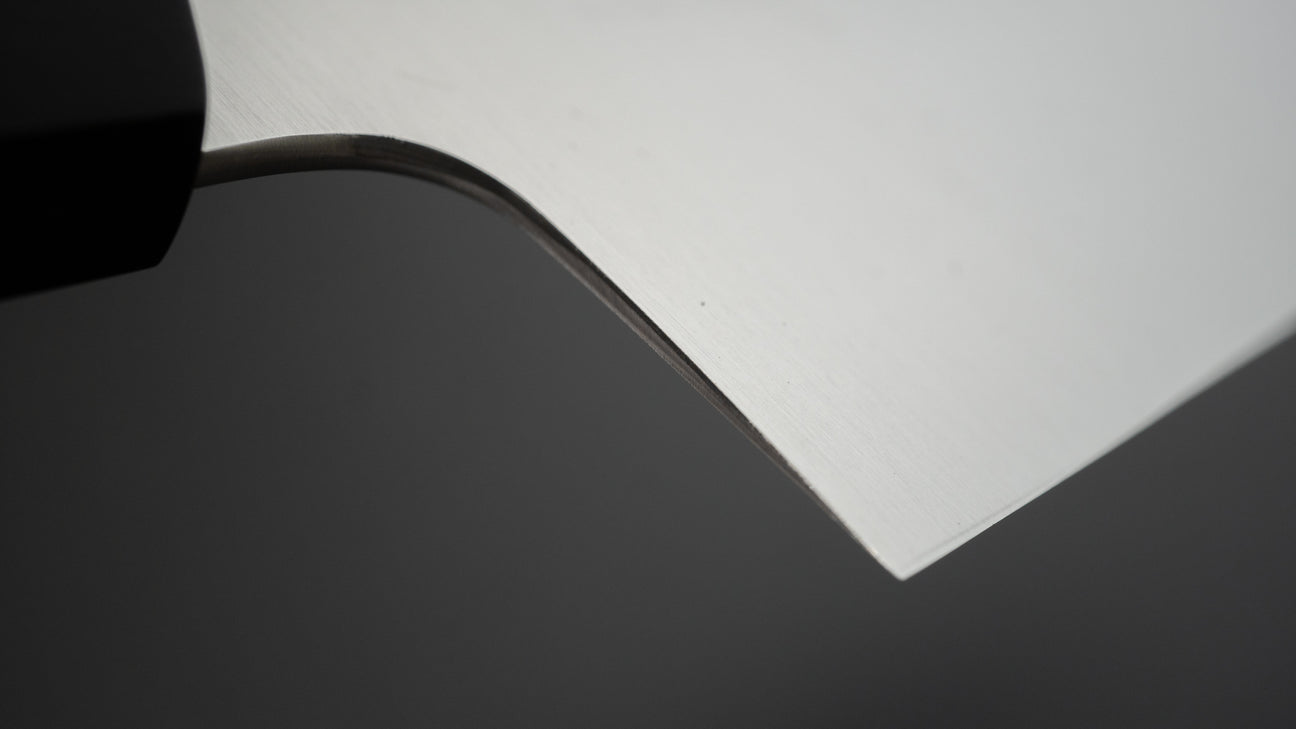 Hitohira Ashi Zweeds roestvrij Gyuto 270 mm ebbenhouten handvat