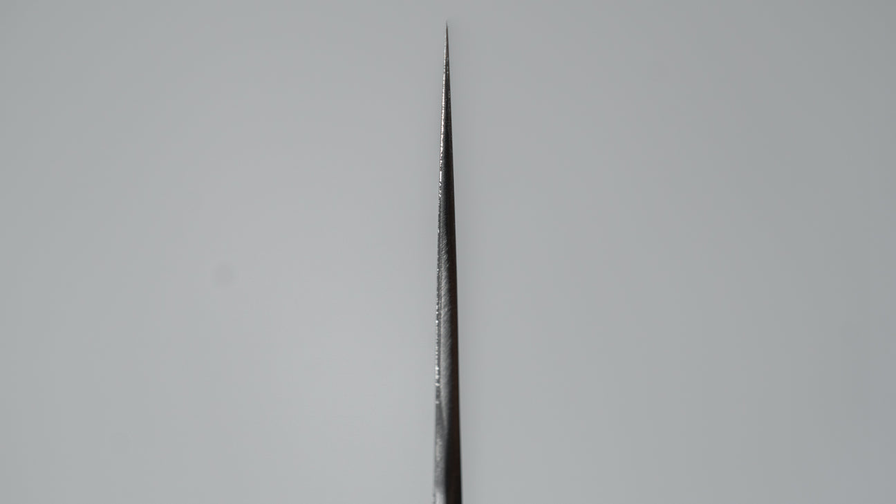 Hitohira Ashi Zweeds roestvrij Gyuto 270 mm ebbenhouten handvat