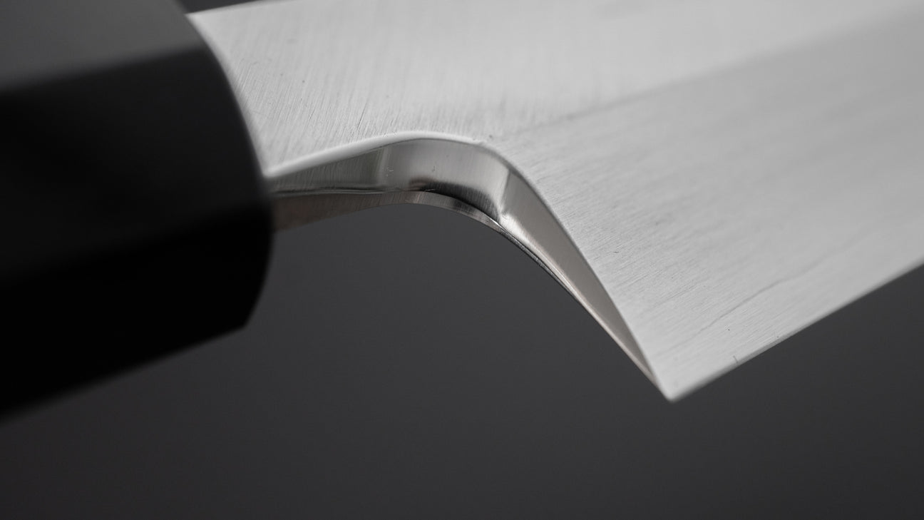 Hitohira Kikuchiyo Manzo Silver #3 Yanagiba 210mm Ho Wood Handle (Saya)