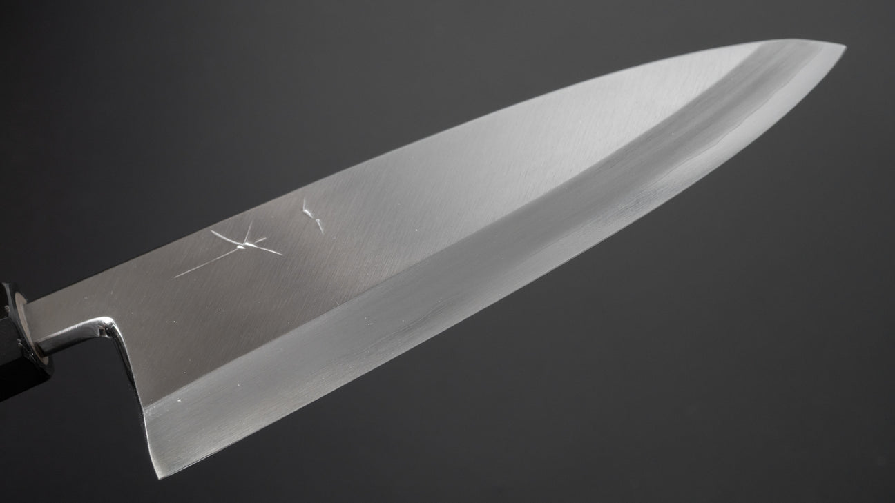 Hitohira Kikuchiyo Rikichi Silver #3 Deba 165mm Ho Wood Handle (Saya)