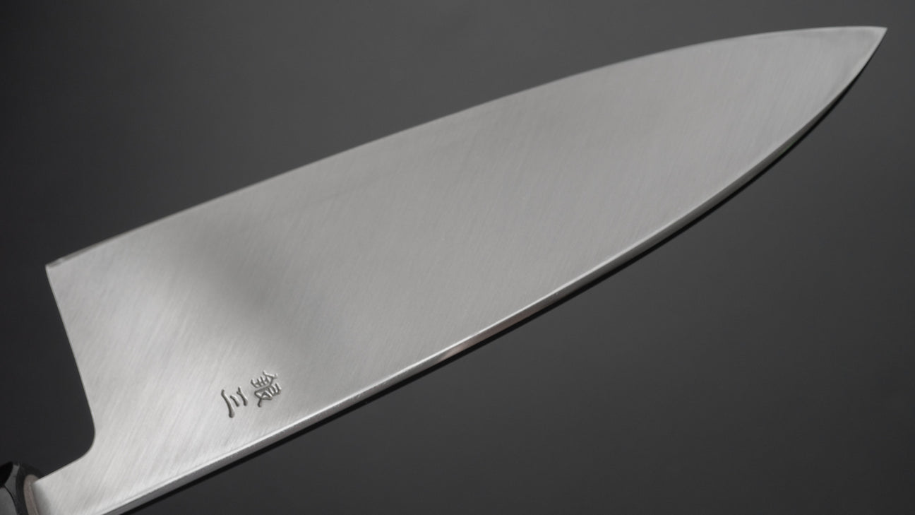 Hitohira Kikuchiyo Rikichi Silver #3 Deba 165mm Ho Wood Handle (Saya)