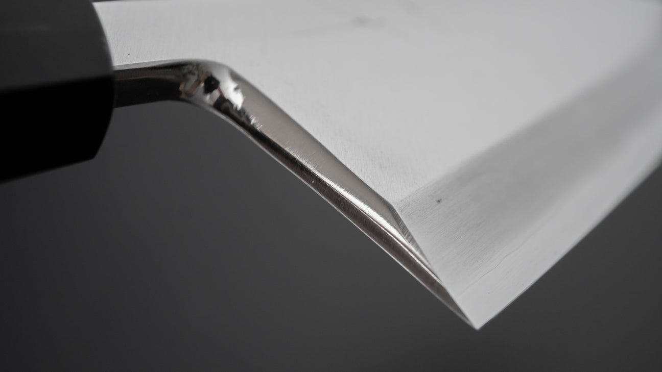 Hitohira Kikuchiyo Rikichi Silver #3 Deba 165mm Ho Wood Handle (Saya)