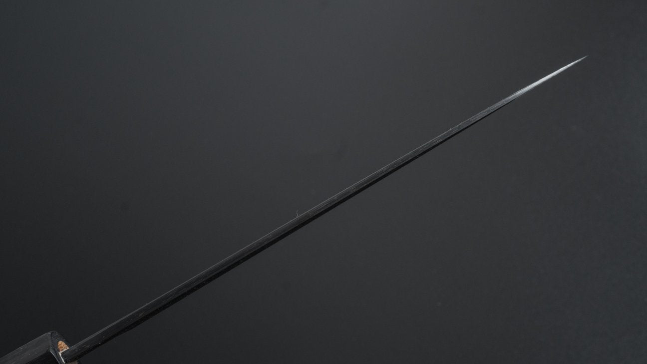 Hitohira Tanaka Kyuzo Blue #1 Kurouchi Petty 165mm Yakusugi Cedar Handle