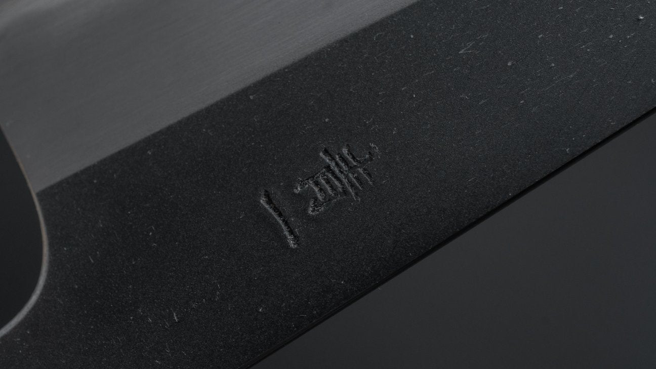 Hitohira Tanaka Kyuzo Blue #1 Kurouchi Petty 165mm Yakusugi Cedar Handle