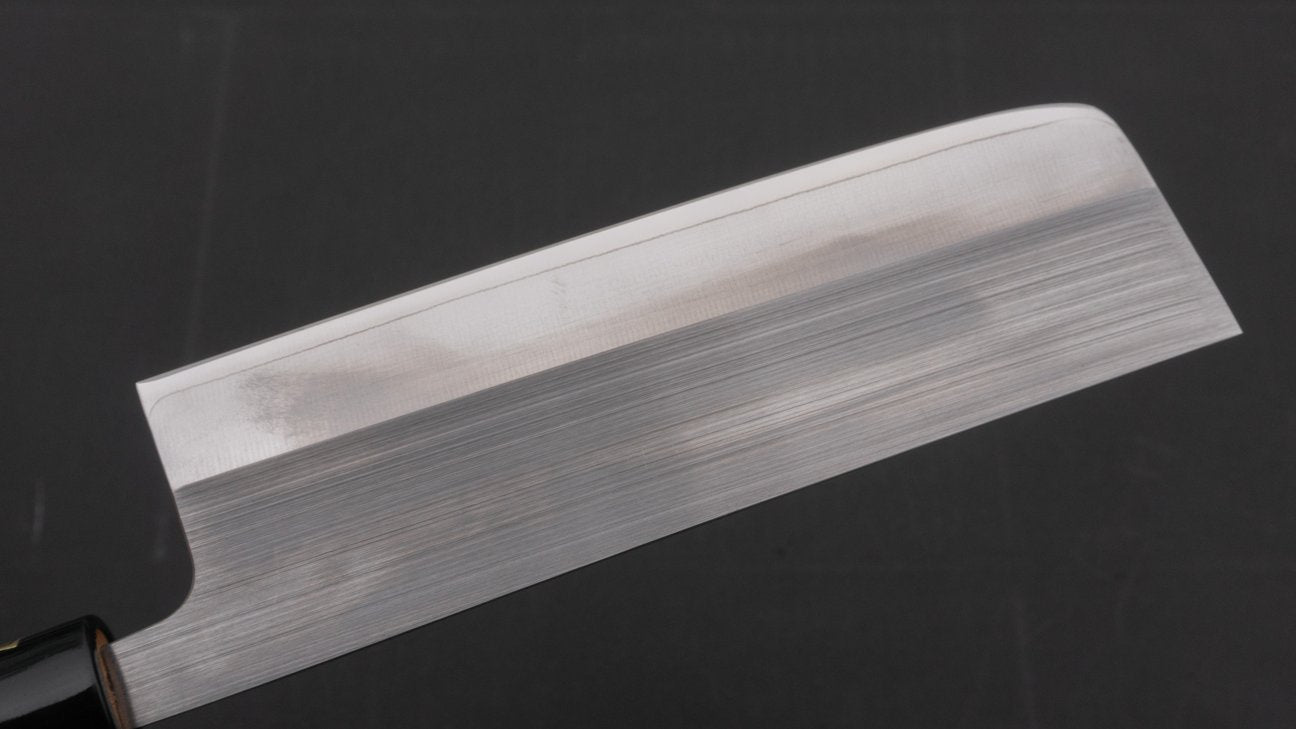 Morihei Kiyomitsu PM Steel Nakiri 165 mm Ho houten handvat