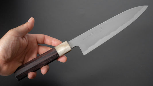 Tetsujin Blue #2 Kasumi Gyuto 210mm Taihei Rosewood Handle