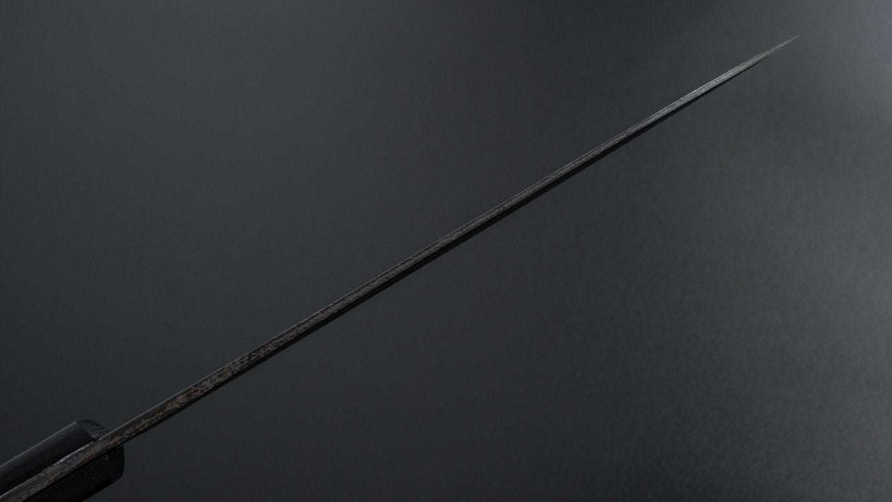 Morihei Hisamoto Kurouchi White #1 Gyuto 210mm Pakka Handle (No Bolster)