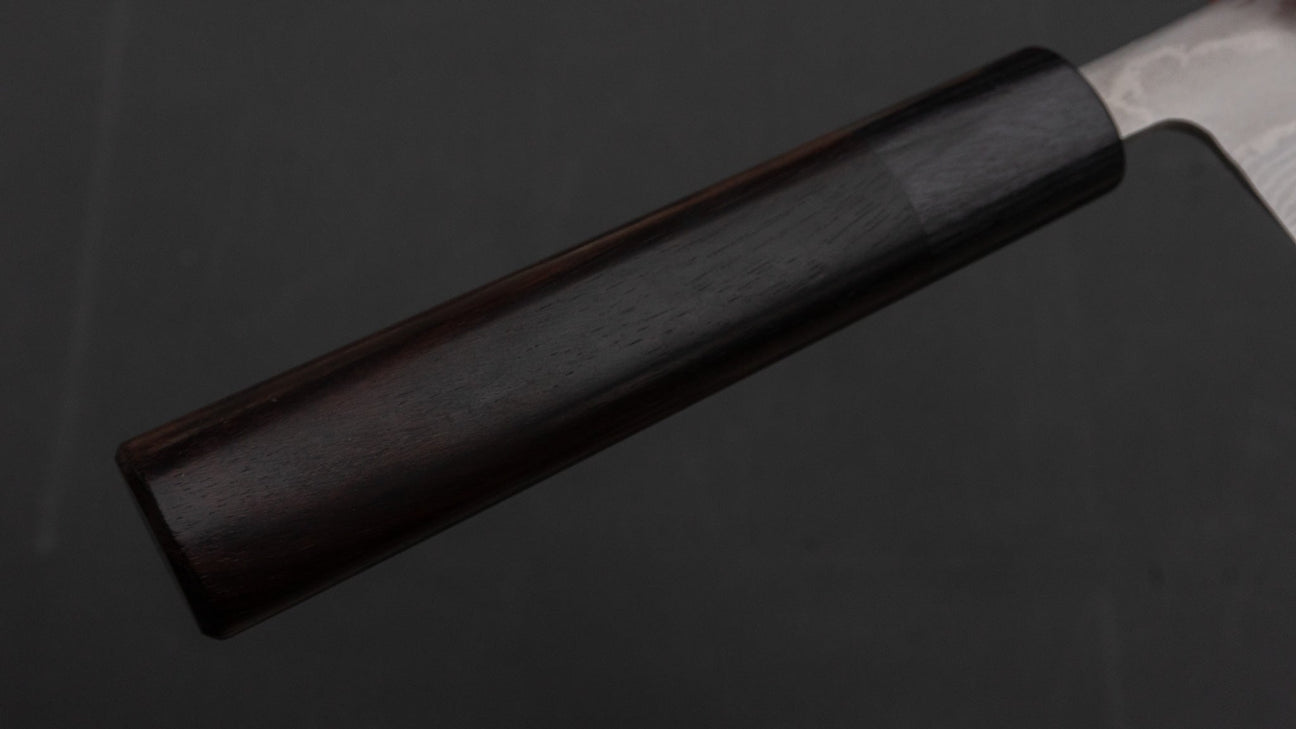 Hitohira Setsu Forged VG-10 Damascus Petty 140mm Rosewood Handle