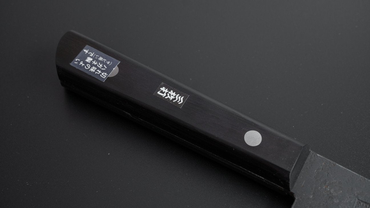 Morihei Hisamoto Kurouchi White #1 Gyuto 210mm Pakka Handle (No Bolster)