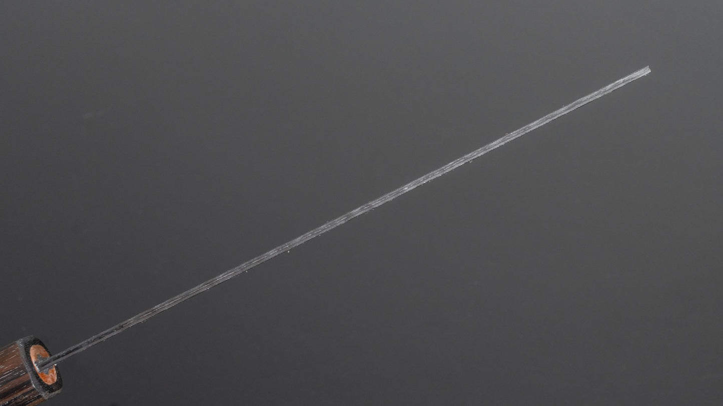 Hitohira Futana SB Kuro Tsuchime Nakiri 165 mm kersenhouten handvat 