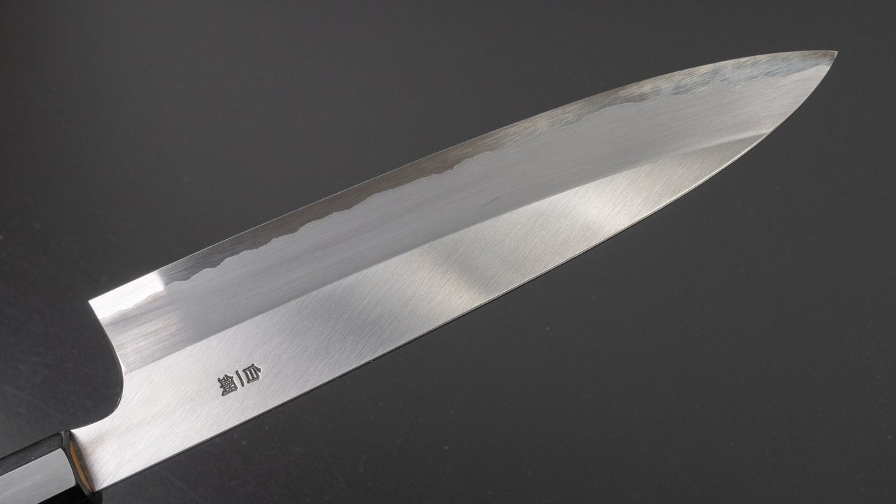 Hitohira Togashi White #1 Stainless Clad Gyuto 240mm Ho Wood Handle