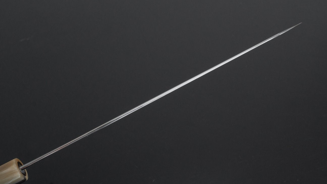 Hitohira Tanaka Kyuzo Blue #1 Migaki Gyuto 240mm Ziricote Handle