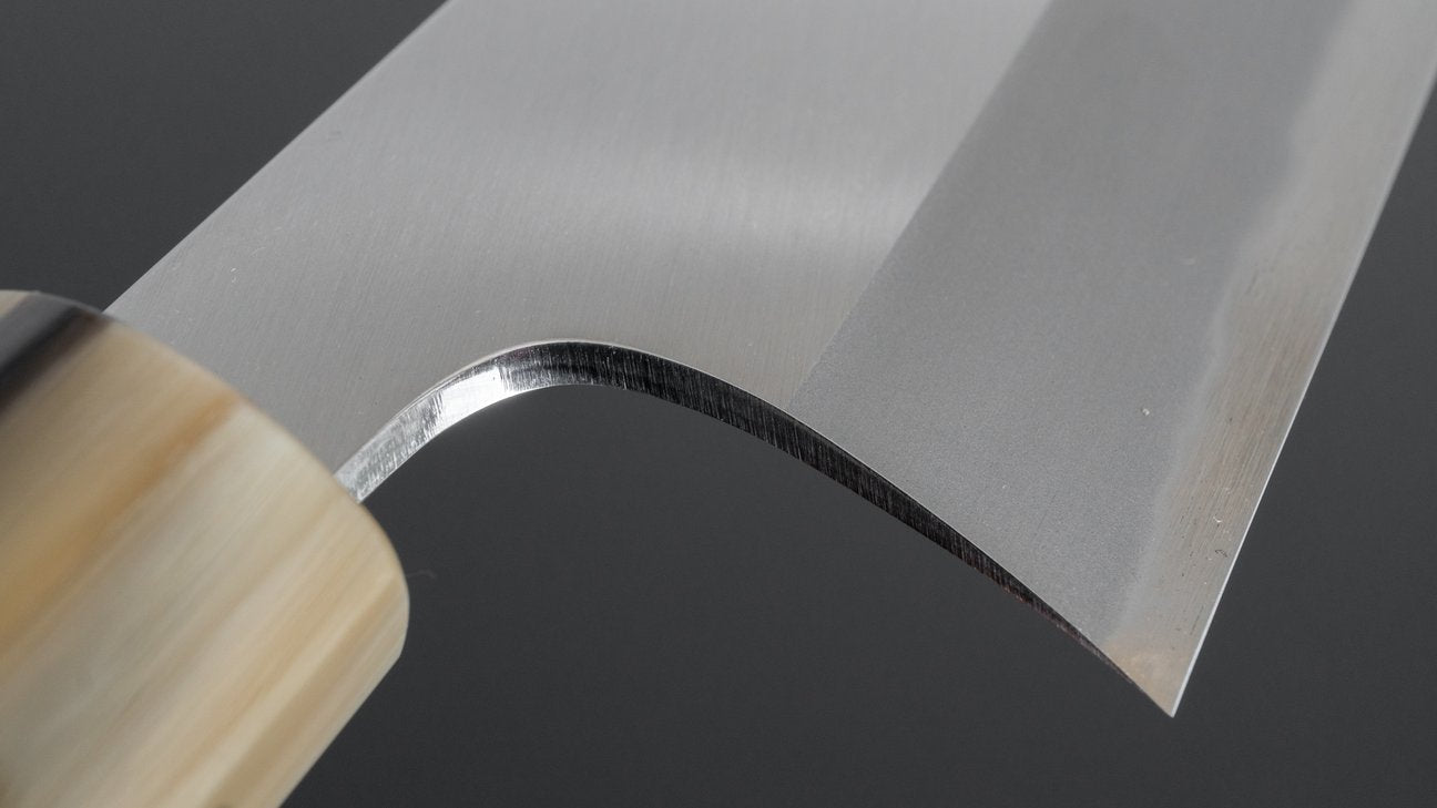 Hitohira Tanaka Kyuzo Blue #1 Migaki Gyuto 240mm Ziricote Handle